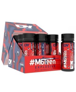 #M6Teen Pre-Workout Shot med Blåbärssmak – 12 x 60ml