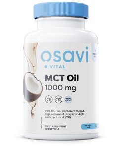 MCT-olja 1000mg – 60 mjukgelékapslar