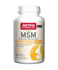 MSM - Metylsulfonylmetan + 1000 mg / 100 kapslar