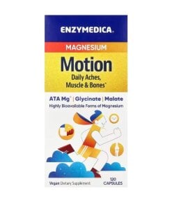 Magnesium Motion – Rörelsestöd med Magnesium – 120 kapslar
