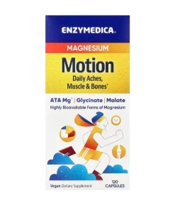Magnesium Motion – Rörelsestöd med Magnesium – 120 kapslar