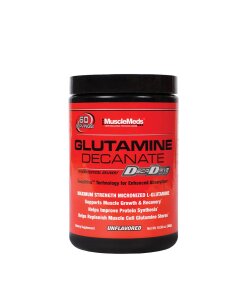MuscleMeds - Glutamin-dekanat smakneutral + 300 g
