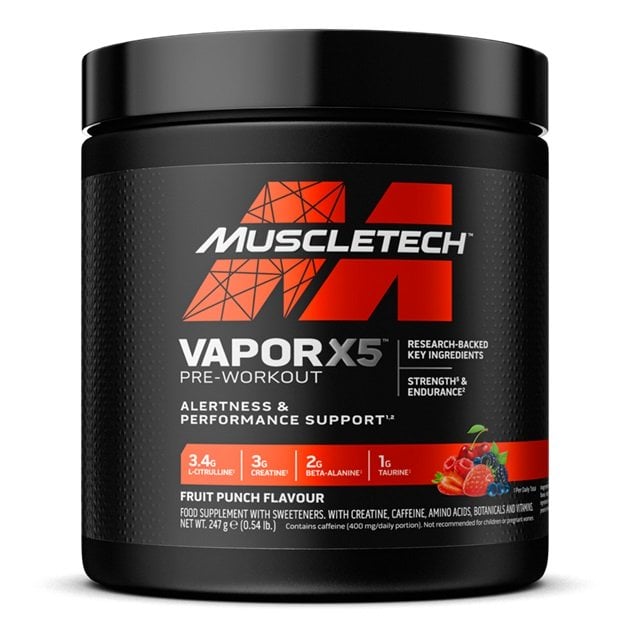 MuscleTech - Vapor X5 Före träning