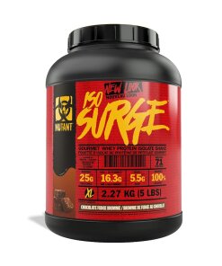 Mutant - Iso Surge Chokladfudge Brownie + 2270 g