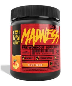 Mutant - Madness pre-workout persika mango + 225 g