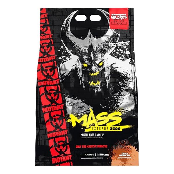 Mutant - Mass Extreme 2500 Trefaldig choklad + 9070 g