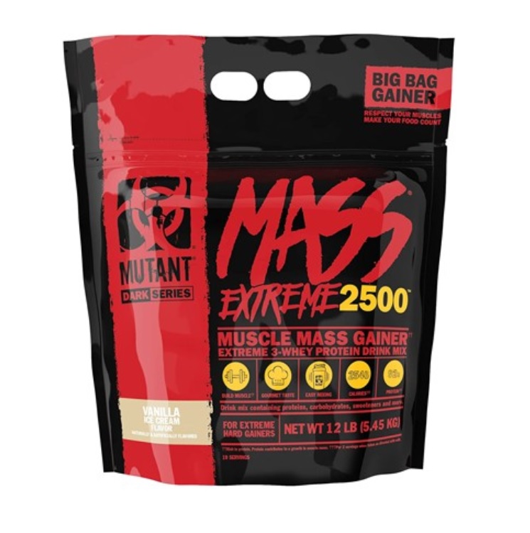 Mutant - Mass Extreme 2500 Vaniljsmak + 5450g