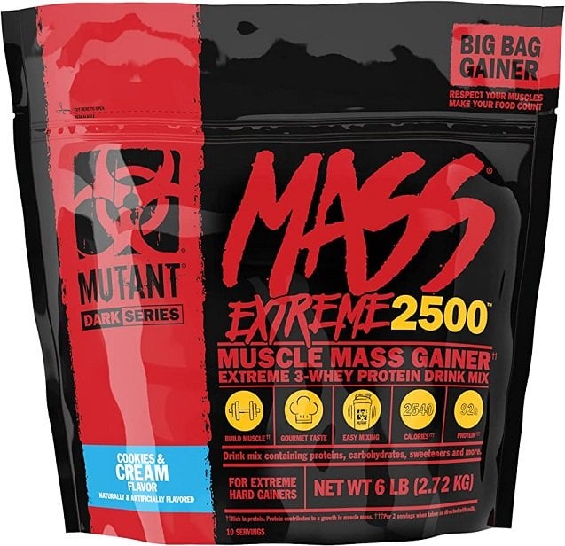 Mutant - Mass Extreme Kakor och grädde + 2720 g