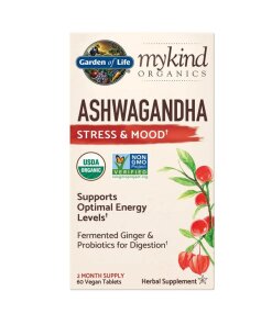 Mykind Organics Ashwagandha – 60 veganska tabletter