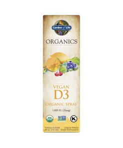 Mykind Organics - Vegansk D3-organisk spray 1000 IE vaniljsmak + 58 ml