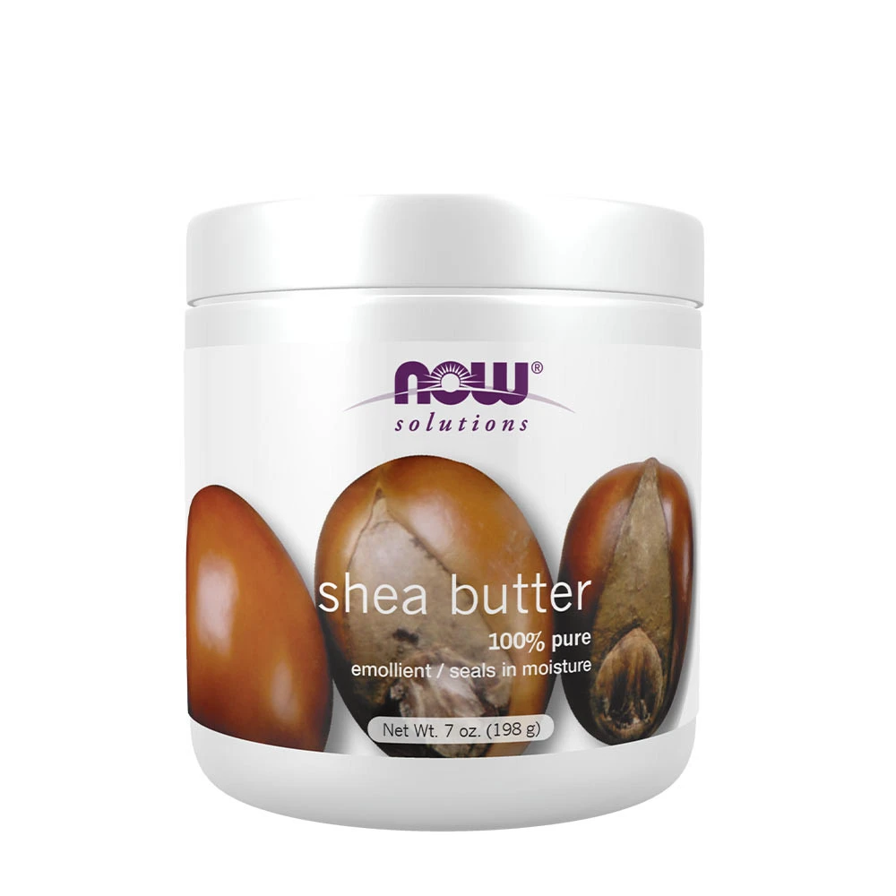 NOW - 100% naturligt sheasmör + 207 ml