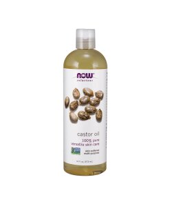 NOW - 100% ren ricinolja + 473 ml