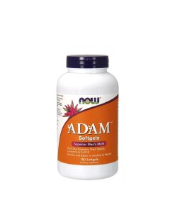 NOW - ADAM Multivitamin för män + 180 mjukgelkapslar
