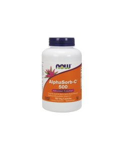 NOW - AlphaSorb-C 500 mg + 180 vegetariska kapslar