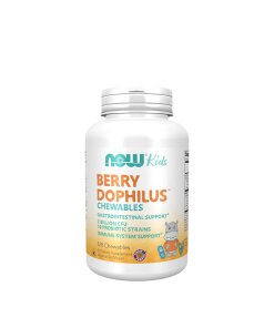 NOW - BerryDophilus Barnens Tuggtabletter + 120 st