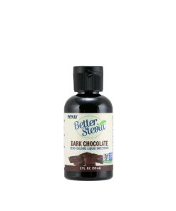 NOW - Better Stevia Flytande Mörk Choklad + 59 ml