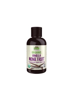 NOW - Ekologiskt flytande munkfrukt-vaniljextrakt + 53 ml