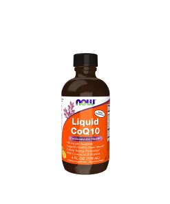 NOW - Flytande CoQ10 apelsinsmak + 118 ml