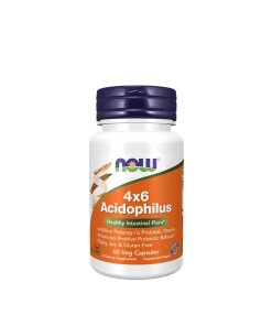 NOW Foods - Acidophilus + 60 vegetabiliska kapslar