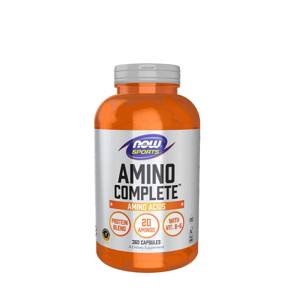 NOW Foods - Aminokomplett + 360 vegetabiliska kapslar