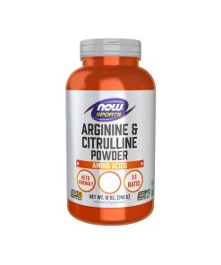 NOW Foods - Arginin och citrullinpulver + 340 g
