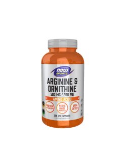 NOW Foods - Arginin och ornitin + 250 vcaps