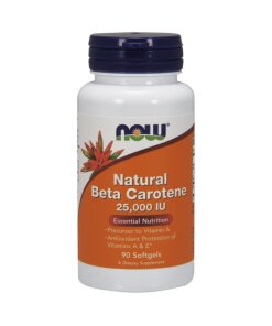 NOW Foods - Betakaroten + 7500 mikrogram