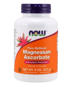 NOW Foods - Buffererad magnesiumaskorbatpulver + 227 g