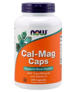 NOW Foods - Cal-Mag-kapslar + 240 kapslar