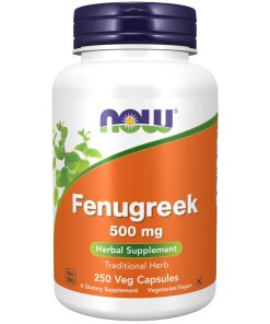 NOW Foods - Fänikorn 500 mg + 250 vegetariska kapslar