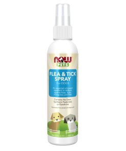 NOW Foods - Fästing- och loppor spray för hundar + 237 ml