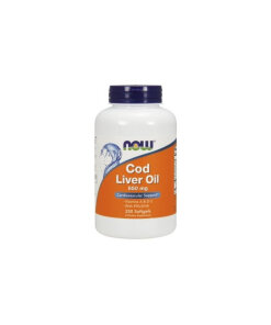 NOW Foods - Fiskleverolja + 650 mg