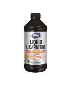 NOW Foods - Flytande L-karnitin 1000 mg Citrus-smak + 473 ml
