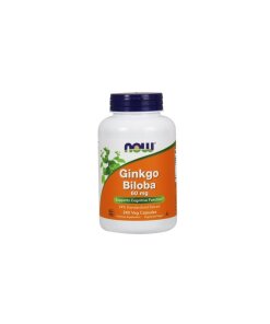 NOW Foods - Ginkgo biloba 60 mg + 240 veganska kapslar