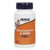 NOW Foods - Glukosamin och MSM + 60 veganska kapslar