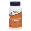 NOW Foods - Glukosamin och MSM + 60 veganska kapslar