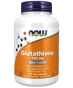 NOW Foods - Glutathion 500 mg + 120 vegetariska kapslar