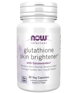 NOW Foods - Glutation hudblekare med Ceramosides + 30 vegetariska kapslar