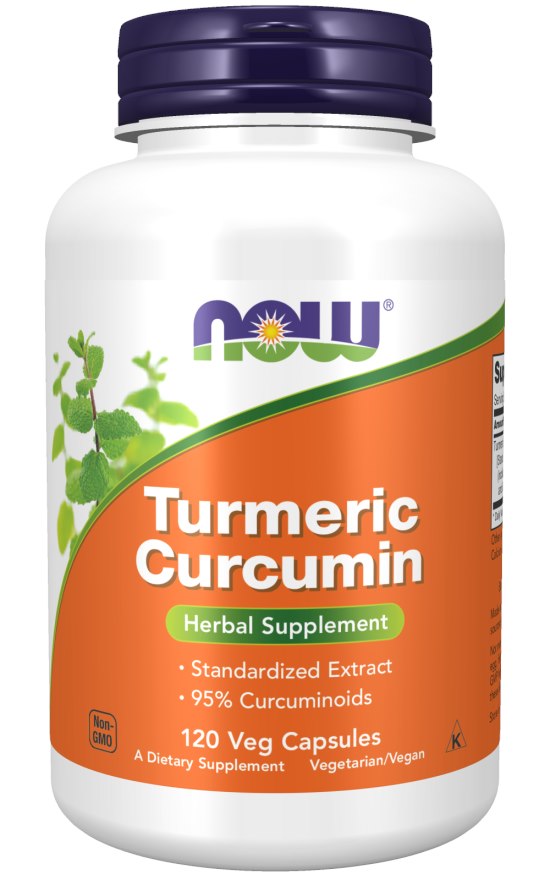 NOW Foods - Gurkmeja Curcumin + 120 vcaps