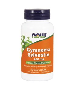 NOW Foods - Gymnema sylvestre 400 mg + 90 Vcaps