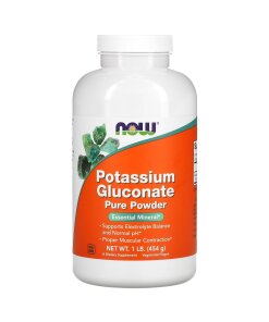 NOW Foods - Kaliumglukonat Ren Pulver + 454 g