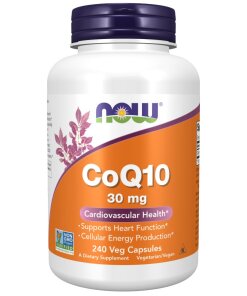 NOW Foods - Koenzym Q10 30 mg + 240 vegetabiliska kapslar