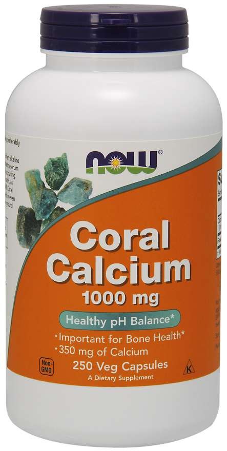 NOW Foods - Korallkalcium + 1000 mg