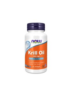 NOW Foods - Krillolja 500 mg + 60 mjukgelkapslar