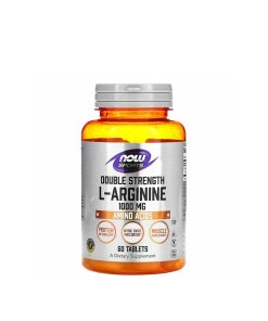 NOW Foods - L-arginin 1000 mg + 60 tabletter