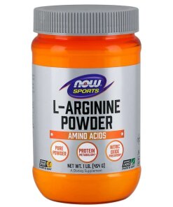 NOW Foods - L-arginin pulver + 454 g