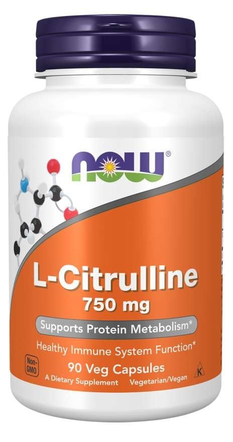 NOW Foods - L-citrullin + 750 mg
