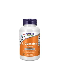 NOW Foods - L-cystein 500 mg + 100 tabletter