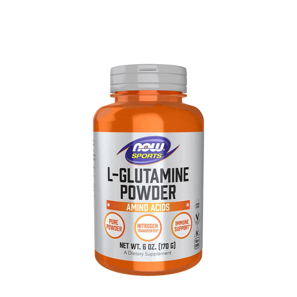 NOW Foods - L-glutaminpulver + 170 g
