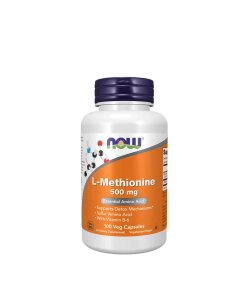 NOW Foods - L-metionin 500 mg + 100 kapslar